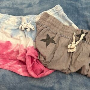 Two pairs of comfy shorts
